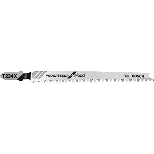 Jigsaw Blade, High-Carbon Steel, T-Shank, 4-5/8" L, 8-12 TPI Groupe Belzile Dickner