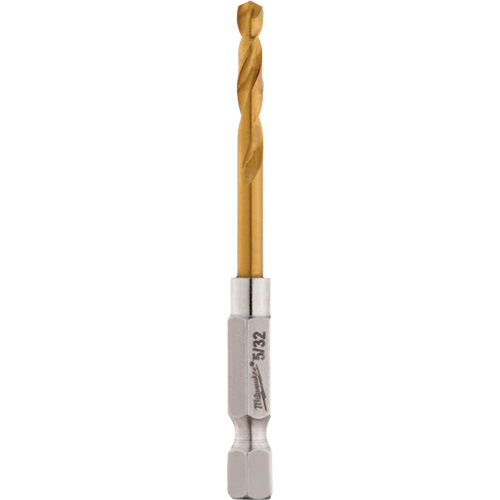 Shockwave Drill Bit, Titanium, 1-1/64" Flute, 135° Point Groupe Belzile Dickner
