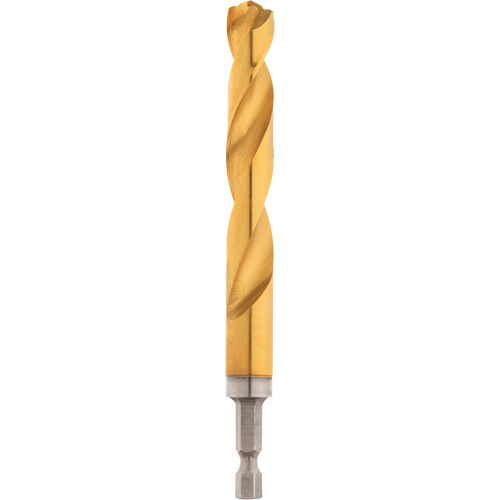 Shockwave Drill Bit, 1/2", Titanium, 3-21/64 Flute, 135° Point Groupe Belzile Dickner