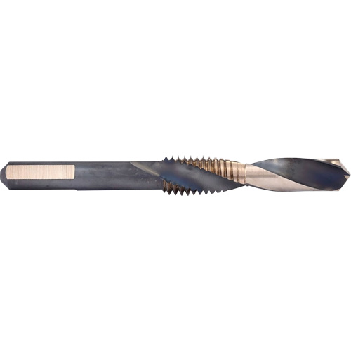 Combined Tap & Drill Bit, 5/8"-11, High Speed Steel, 1-1/2" Flute Groupe Belzile Dickner