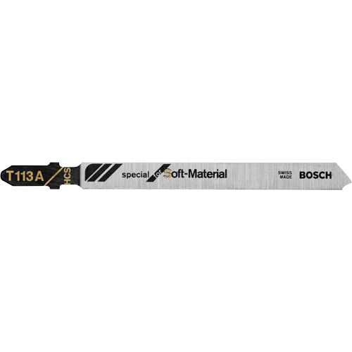 Knife-Edge Jigsaw Blades, High-Carbon Steel, T-Shank, 4" L Groupe Belzile Dickner