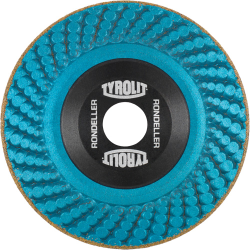 Rondeller Depressed Centre Grinding Wheel, 4-1/2", 36 Grit, 7/8", 13300 RPM, Type 29 Groupe Belzile Dickner
