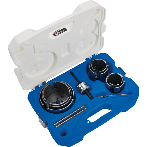 Multi-Materials Hole Saw Set, 11 Pieces Groupe Belzile Dickner