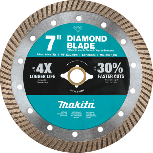 Lame diamant&eacute;e &agrave; usage g&eacute;n&eacute;ral Turbo Groupe Belzile Dickner