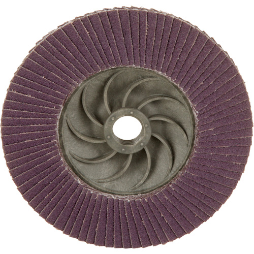 Disque &agrave; lamelles &agrave; changement rapide 769F, 4-1/2" x 5/8"-11, Type 29, Grain 120+, C&eacute;ramique Groupe Belzile Dickner