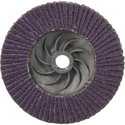 Disque &agrave; lamelles &agrave; changement rapide 769F, 4-1/2" x 5/8"-11, Type 27, Grain 40+, C&eacute;ramique Groupe Belzile Dickner