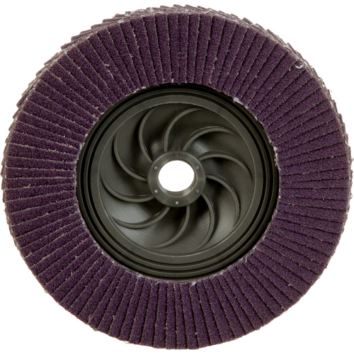 769F Quick Change Flap Disc, 5" x 5/8"-11, Type 27, 80+ Grit, Ceramic Groupe Belzile Dickner