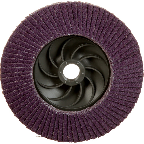 Disque &agrave; lamelles &agrave; changement rapide 769F, 4-1/2" x 5/8"-11, Type 29, Grain 80+, C&eacute;ramique Groupe Belzile Dickner