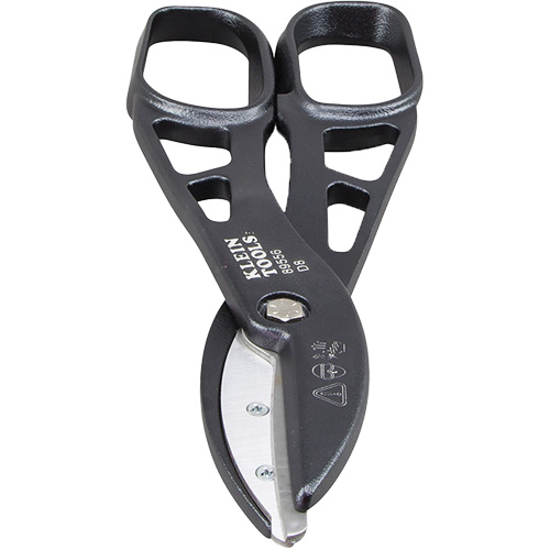 Tin Snips, 3-1/2" Cut Length, Straight Cut Groupe Belzile Dickner