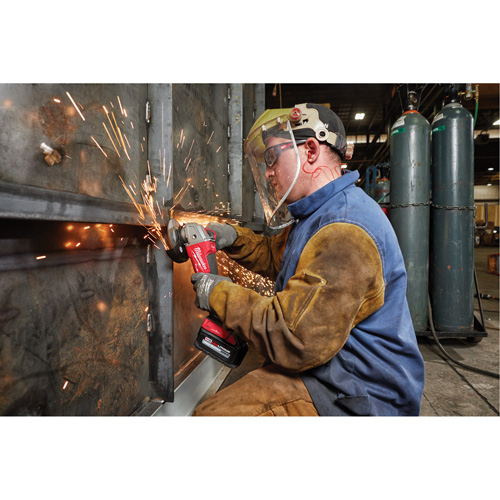 M18 Fuel No-Lock Braking Grinder with One-Key Paddle Switch Kit, 4-1/2" or 5" Wheel, 18 V Groupe Belzile Dickner