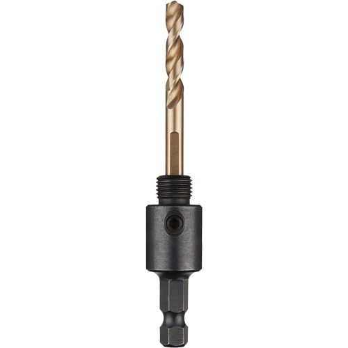 Scie-cloche petit filet avec tr&eacute;pan pilote au cobalt Hole Dozer, 0" - 1-3/16", 1/4" Tige Groupe Belzile Dickner