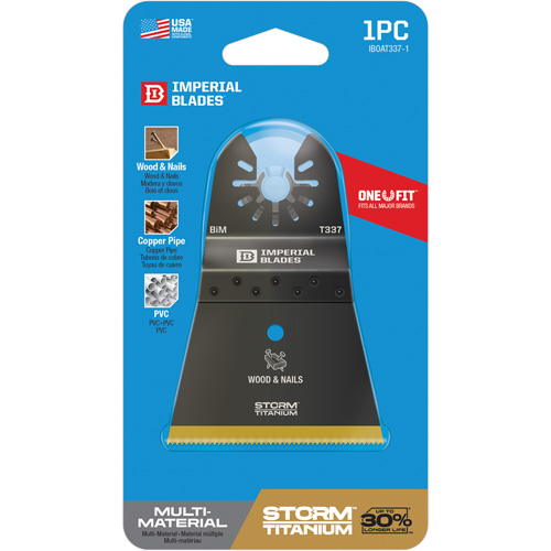 One Fit Storm Titanium Wood & Nails Blade Groupe Belzile Dickner