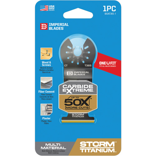 One Fit Carbide Extreme Storm Titanium Multi-Material Blade Groupe Belzile Dickner