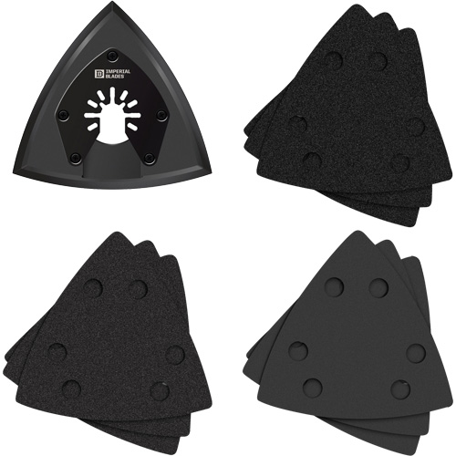 One Fit Oscillating Triangle Pad & Paper Variety Pack Groupe Belzile Dickner