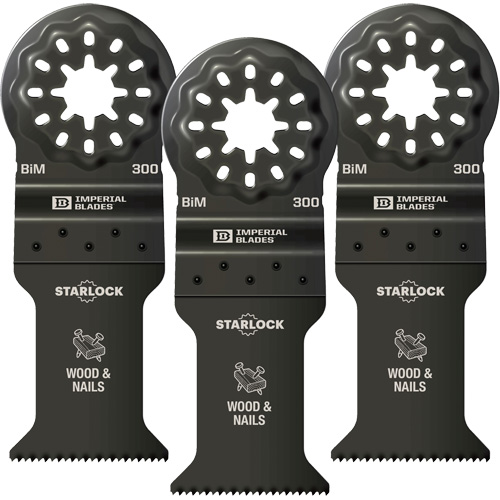 Starlock 1-3/8" Standard Wood & Nails Blades Groupe Belzile Dickner
