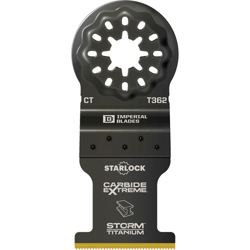 Starlock Carbide Extreme Storm Titanium Metal Blade Groupe Belzile Dickner