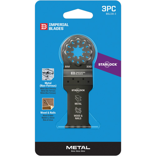 Starlock 1-1/8" Standard Metal Blade Groupe Belzile Dickner