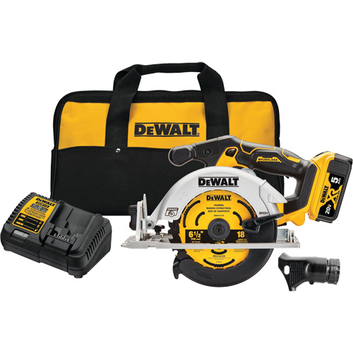 Max* Brushless Cordless Circular Saw Kit, 6-1/2", 20 V Groupe Belzile Dickner
