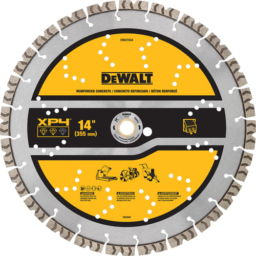 XP4 Reinforced Concrete Segmented Diamond Blade Groupe Belzile Dickner