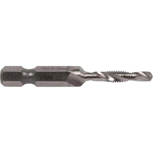 Drill/Tap Bit, #8, High Speed Steel Groupe Belzile Dickner