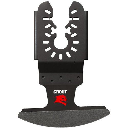 Lame oscillante au grain en diamant de taille universelle 2-3/4" pour coulis Groupe Belzile Dickner