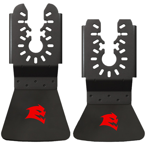 Jeu de grattoirs oscillants en acier &agrave; teneur &eacute;lev&eacute;e en carbone de taille universelle pour le retrait d'adh&eacute;sif Groupe Belzile Dickner