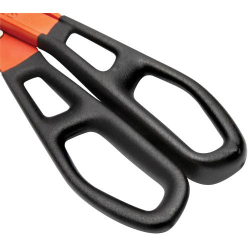 Cisaille d'&eacute;tain en aluminium dentel&eacute; de 13" avec poign&eacute;e tremp&eacute;e, Longueur de coupe de 3", Coupe Droit Groupe Belzile Dickner