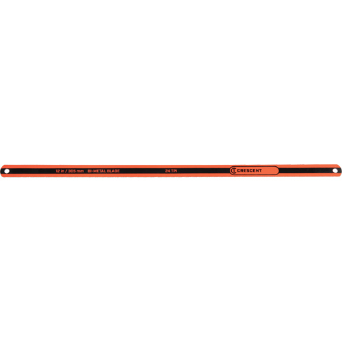 Hacksaw Replacement Blade, Bi-Metal, 12" L, 24 TPI Groupe Belzile Dickner