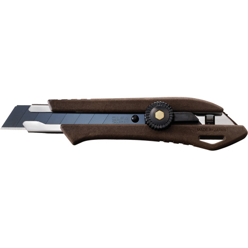 Ratchet Lock Knife, 18 mm, Wood Handle Groupe Belzile Dickner