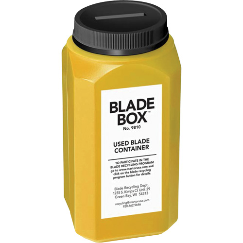 Used Blade Container Groupe Belzile Dickner
