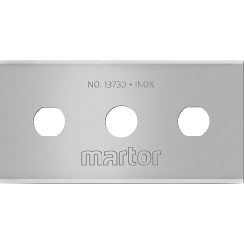 Stainless Steel Industrial Blade with Square Ends, Single Style Groupe Belzile Dickner