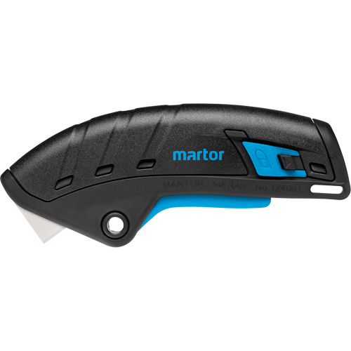 Couteau de s&eacute;curit&eacute; r&eacute;tractable Secunorm Merak, 9 mm, C&eacute;ramique, Robuste, Prise en Plastique Groupe Belzile Dickner
