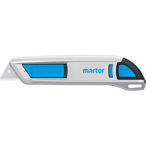 Secunorm 500 Retractable Safety Knife with Rounded Tip Blade, 17 mm Groupe Belzile Dickner