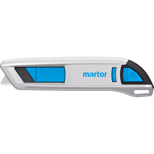 Secunorm 500 Retractable Safety Knife, 9 mm, Aluminum Handle Groupe Belzile Dickner