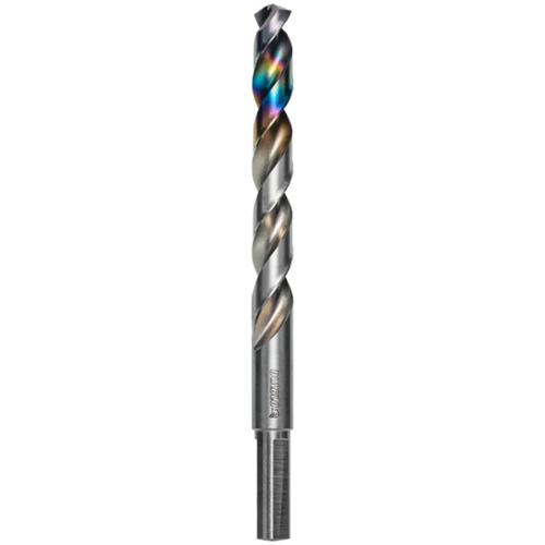 Metal Demon Drill Bit for Mild, Hardened and Stainless Steels, 25/64", 3-2/5" Flute, 130° Point Groupe Belzile Dickner
