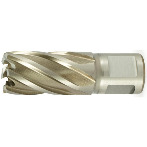Couteau annulaire court 4500 CLE-LINE, Diam&egrave;tre de 15/16", Acier rapide, Profondeur de la coupe de 1", Tige 3/4" Groupe Belzile Dickner