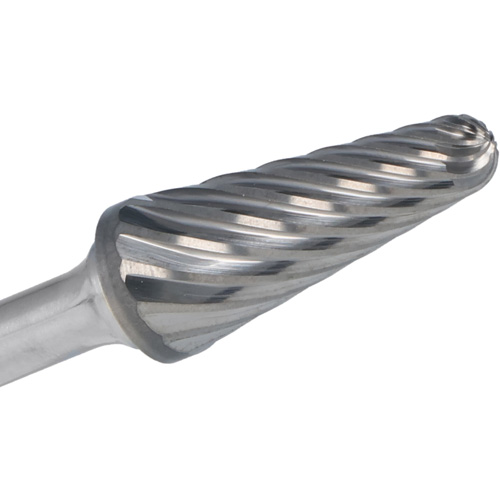 Burin angulaire &agrave; double coupe 1852, SL-3L6, 3/8" dia., 1/4" Tige, 1-1/16" Prof. de la coupe Groupe Belzile Dickner