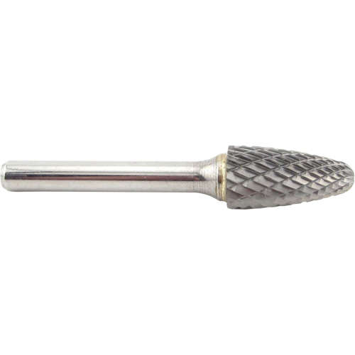 Tree Shape Radius End Carbide Shipyard Bur, SF-5, 1/2" Dia., 1" Depth of Cut Groupe Belzile Dickner