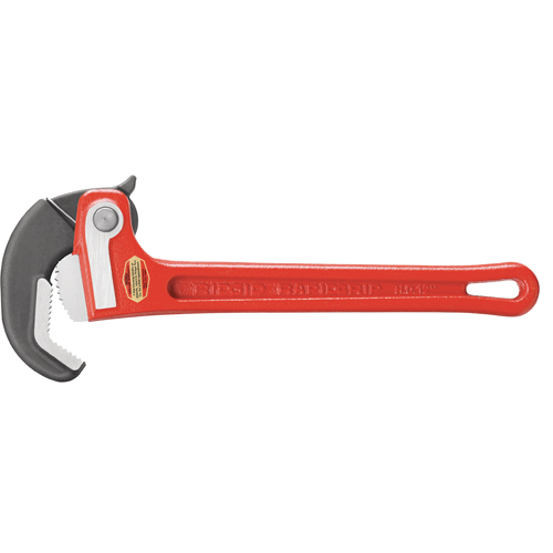 Cl&eacute; &agrave; tuyau RapidGrip, Cap des m&acirc;choires 1", Longueur 10" Groupe Belzile Dickner