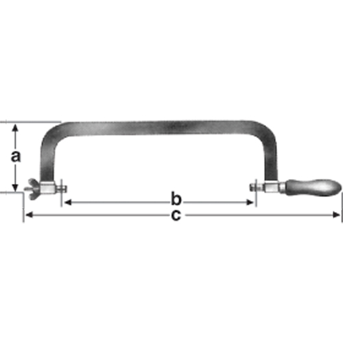 Hacksaw Frame, 12" Groupe Belzile Dickner