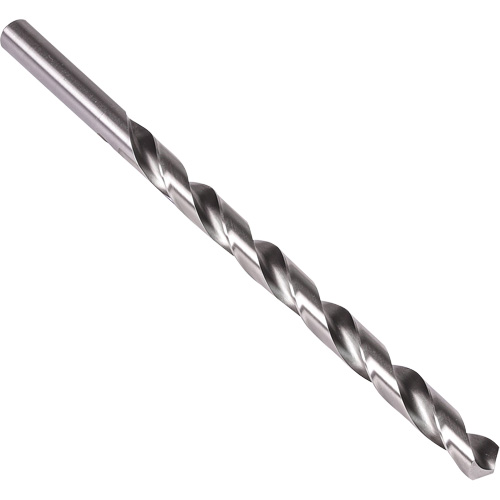 Extra Length Drill Bit, 3/16", High Speed Steel, 9" Flute, 118° Point Groupe Belzile Dickner
