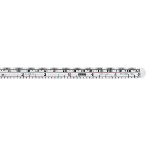 R&egrave;gle flexible de pr&eacute;cision &eacute;conomique, 6-1/2" lo, Acier Groupe Belzile Dickner