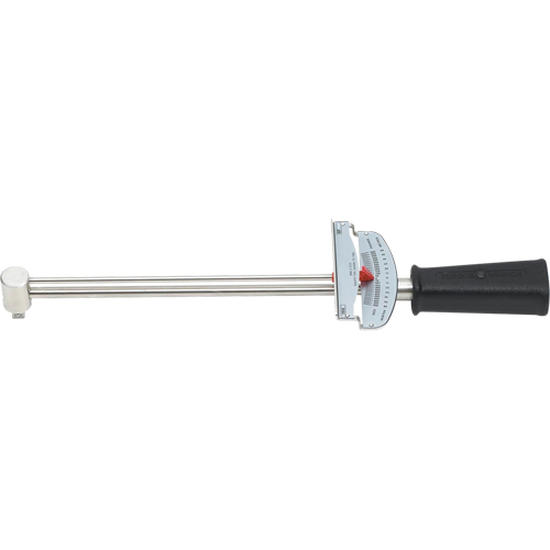Beam Torque Wrench, Click, 1/4" Square Drive, 0 - 80 in-lbs. Groupe Belzile Dickner