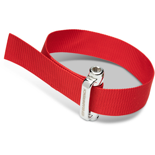 3/8" & 1/2" Drive Heavy-Duty Oil Filter Strap Wrench Groupe Belzile Dickner