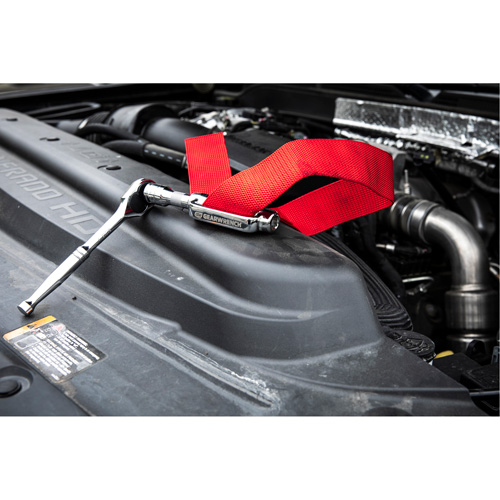 3/8" & 1/2" Drive Heavy-Duty Oil Filter Strap Wrench Groupe Belzile Dickner