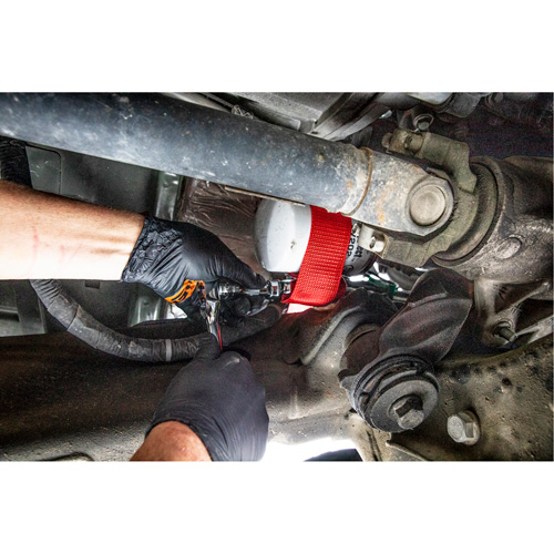 3/8" & 1/2" Drive Heavy-Duty Oil Filter Strap Wrench Groupe Belzile Dickner