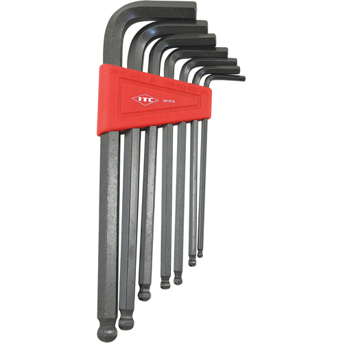 Ball Nose Hex Key Set, 7 Pcs., Imperial Groupe Belzile Dickner