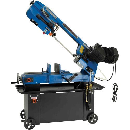 Scie &agrave; ruban pour m&eacute;tal JHVG-712, Horizontal, Capacit&eacute; de coupe 7" rond et 7" x 12" rectangulaire Groupe Belzile Dickner