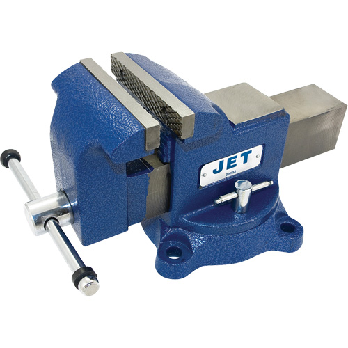JSV-6HD &eacute;tau robuste avec base pivotante de 6", Largeur des m&acirc;choires 4", Profondeur de la gorge 4" Groupe Belzile Dickner