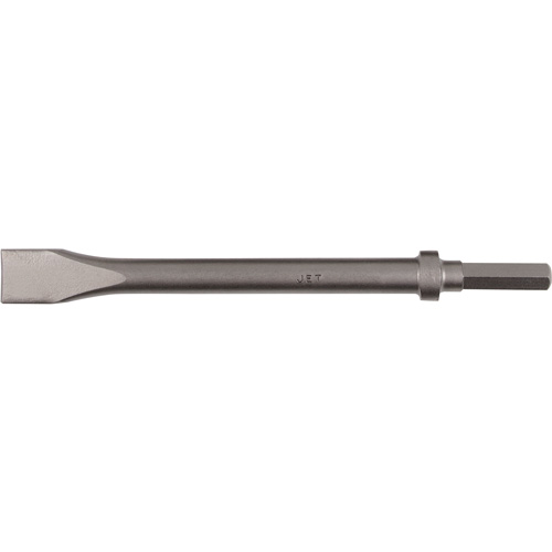 Hex Shank Long Narrow Flat Chisel Groupe Belzile Dickner